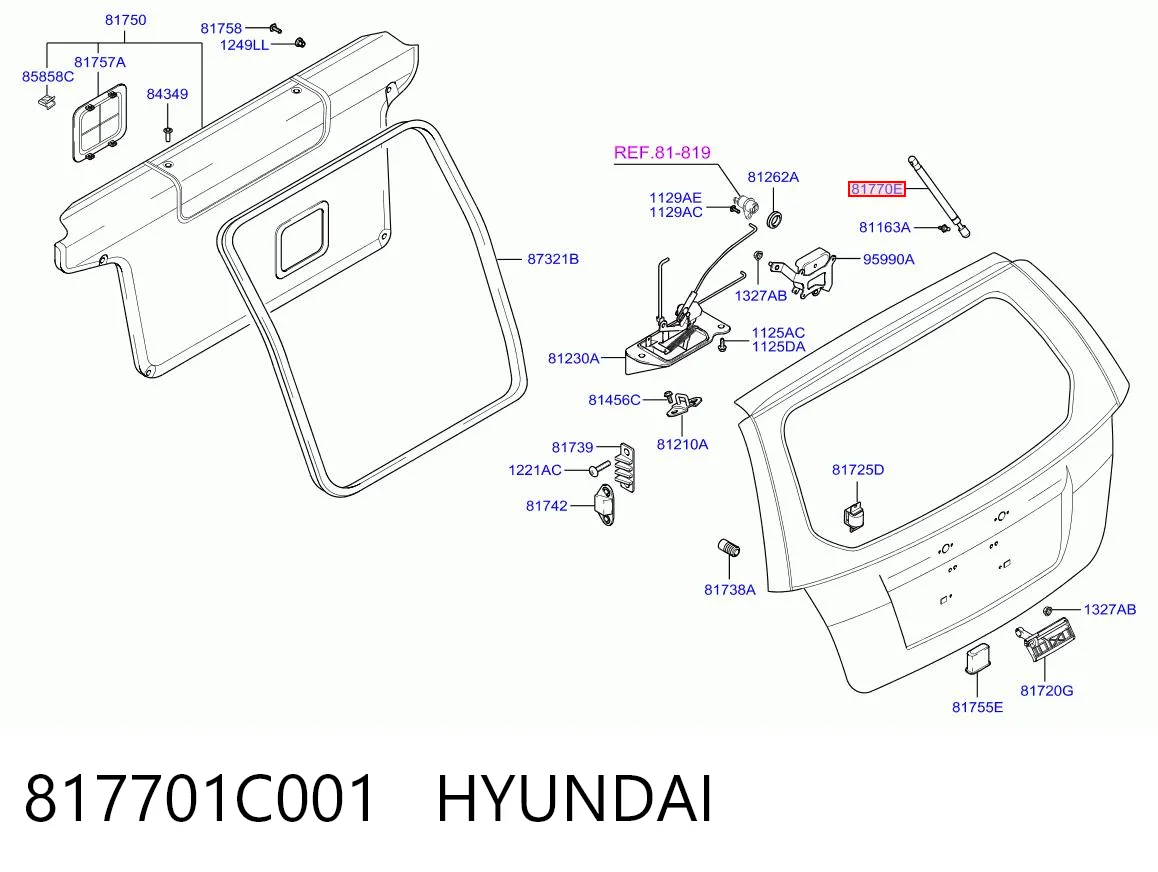 817701C001 Hyundai/Kia