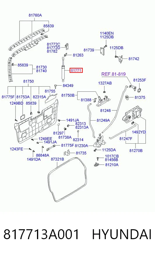 817713A001 Hyundai/Kia