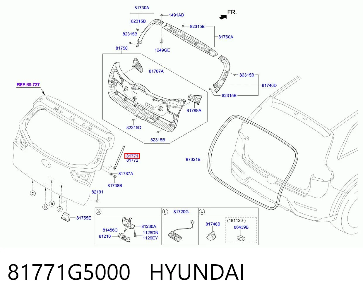 81771G5000 Hyundai/Kia