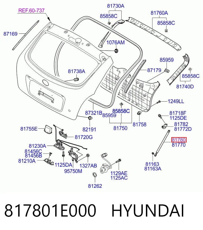 817801E000 Hyundai/Kia