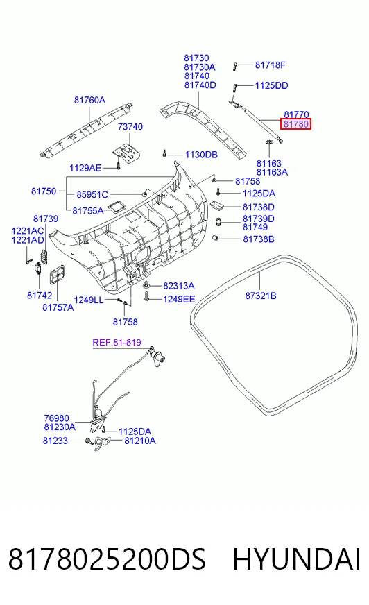 8178025200DS Hyundai/Kia
