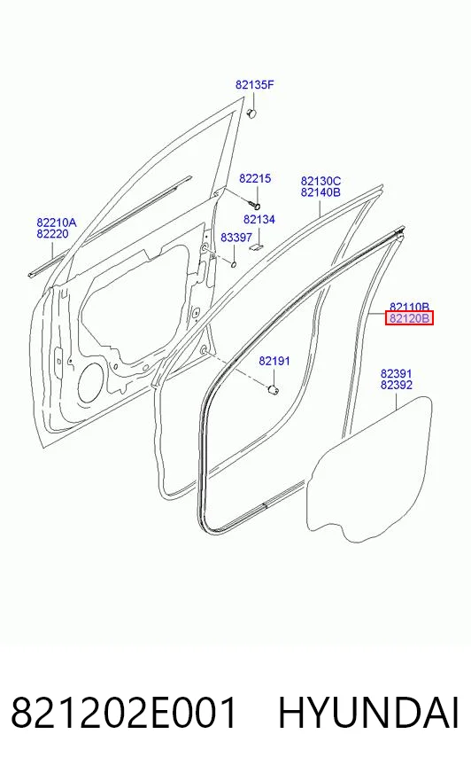 821202E001 Hyundai/Kia