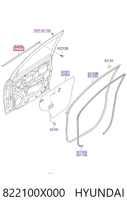 822100X000 Hyundai/Kia