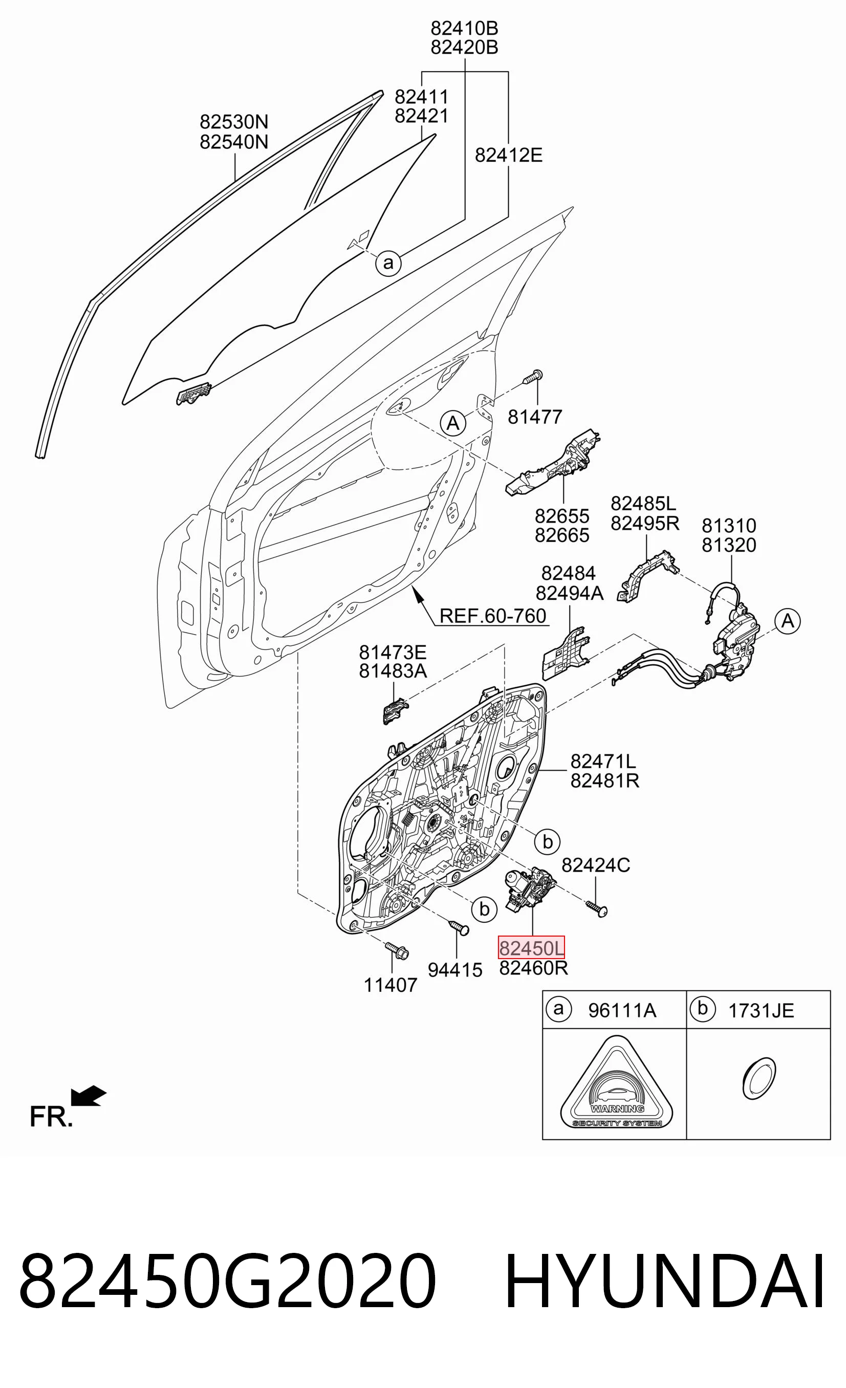 82450G2020 Hyundai/Kia 