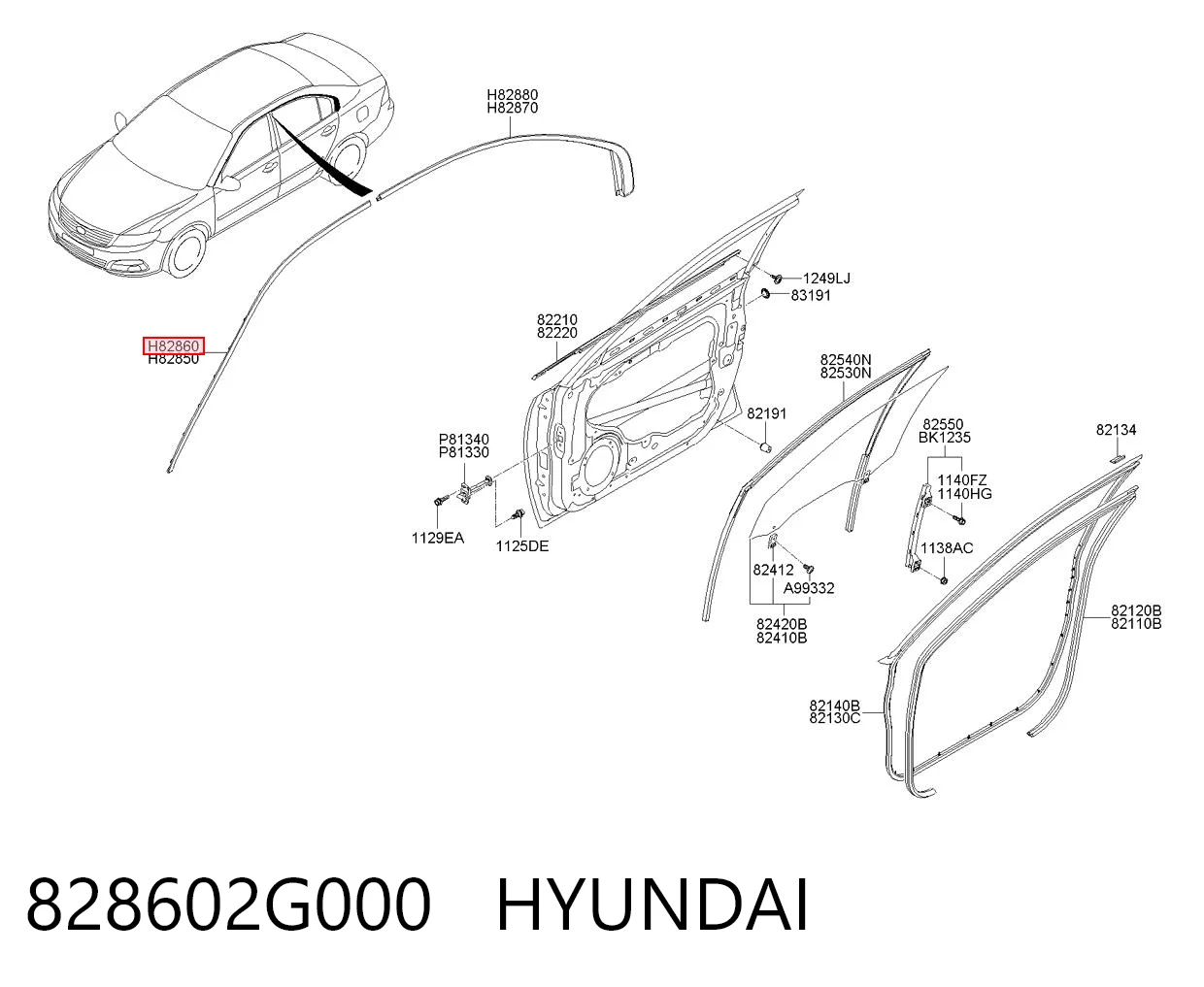828602G000 Hyundai/Kia