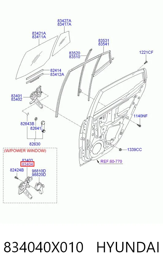 834040X010 Hyundai/Kia