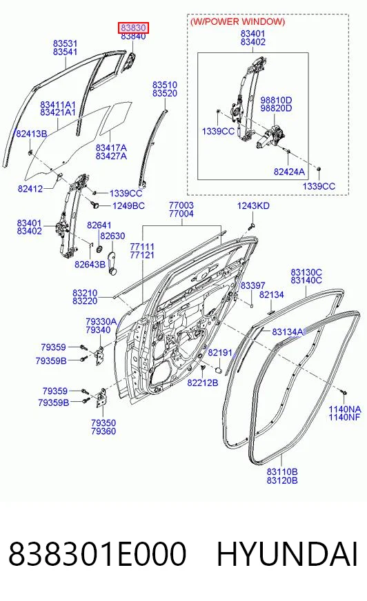 838301E000 Hyundai/Kia 