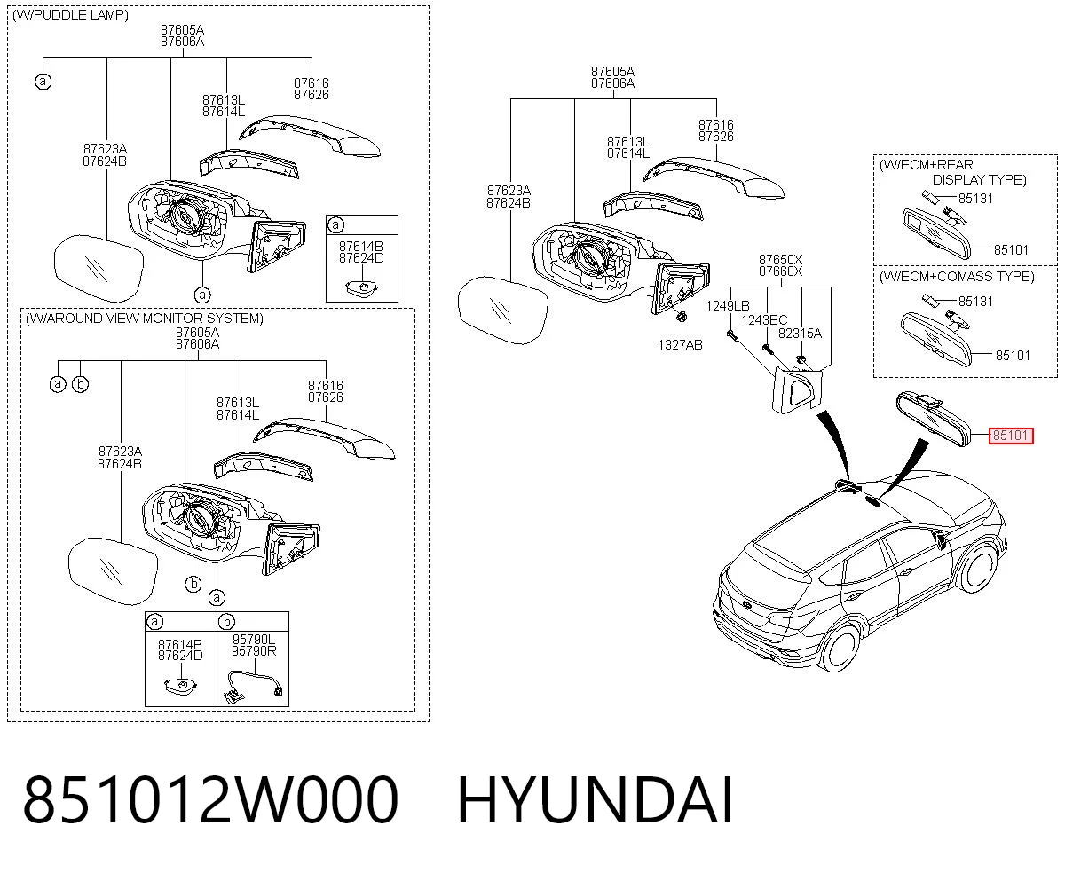 851012W000 Hyundai/Kia