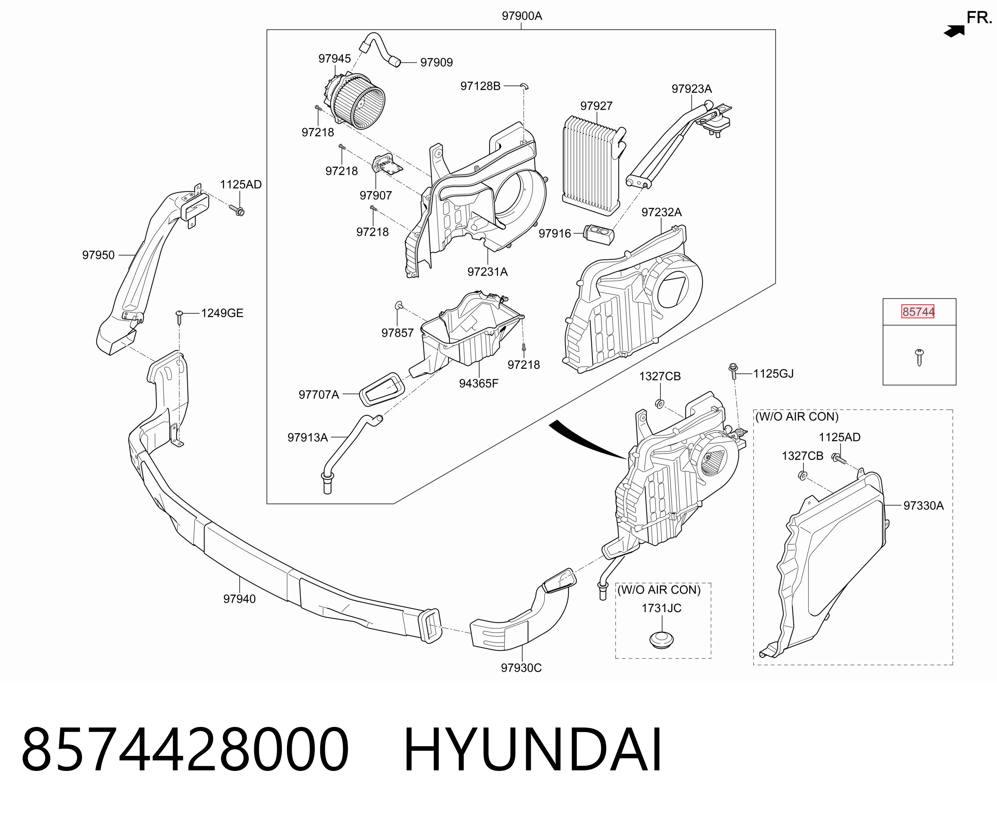 8574428000 Hyundai/Kia 