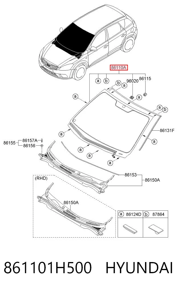 861101H500 Hyundai/Kia