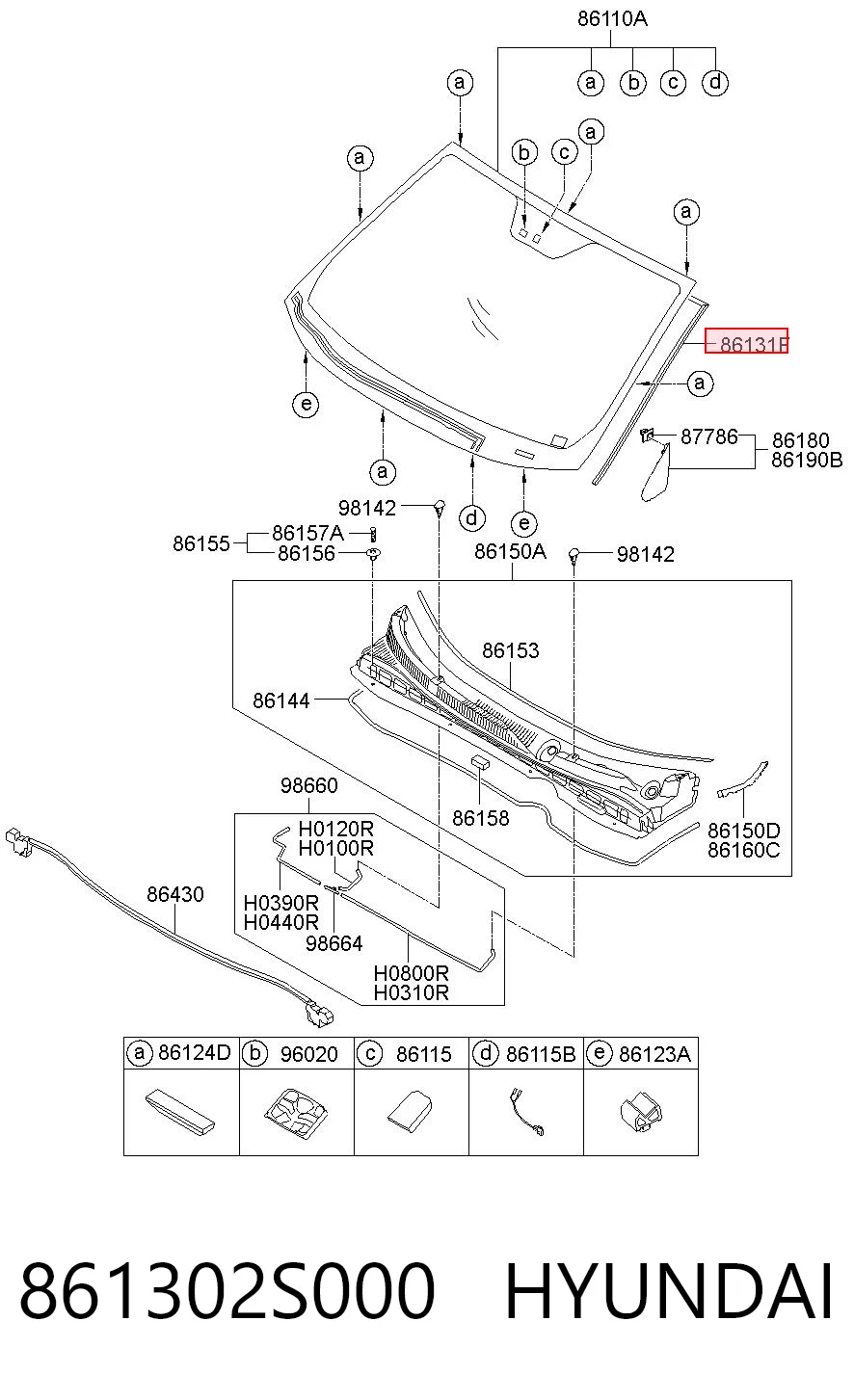 861302S000 Hyundai/Kia