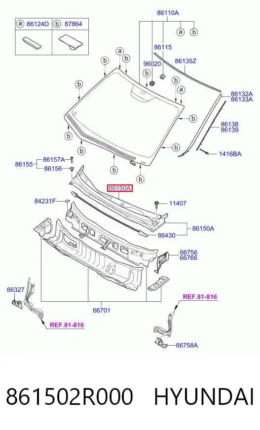 861502R000 Hyundai/Kia