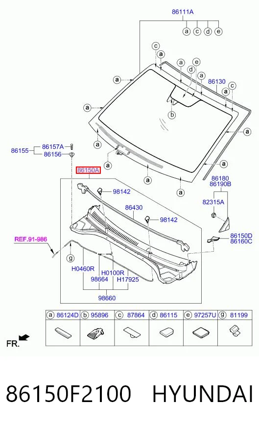 86150F2100 Hyundai/Kia