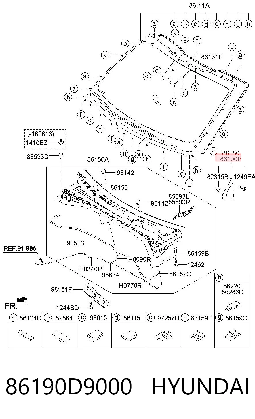 86190D9000 Hyundai/Kia