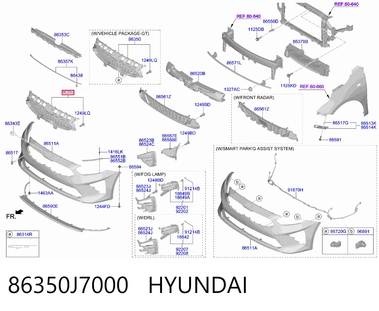 86350J7000 Hyundai/Kia