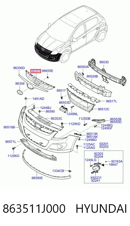  I20  hatchback (2008-2012) original desde 41,10 €