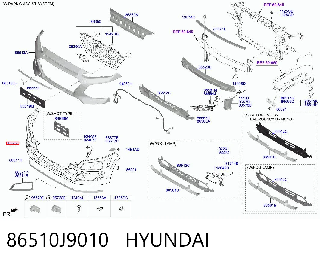 86510J9010 Hyundai/Kia