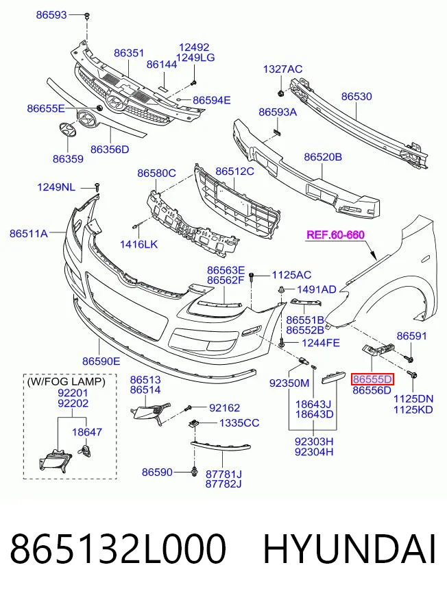 865132L000 Hyundai/Kia