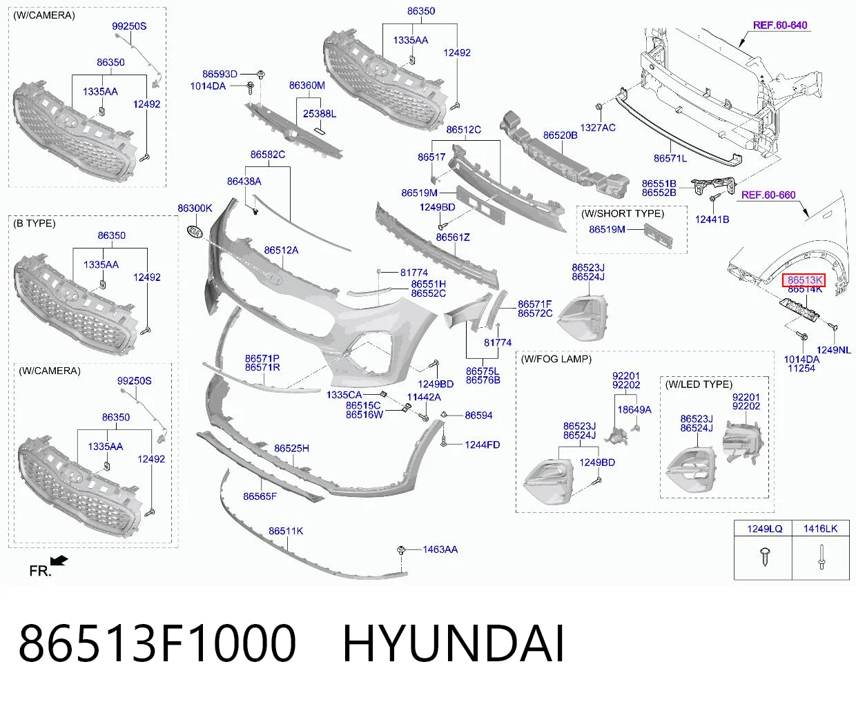 86513F1000 Hyundai/Kia