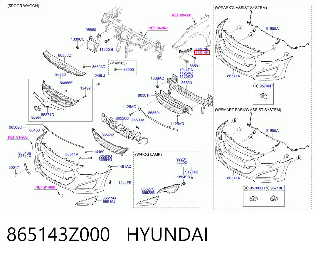 865143Z000 Hyundai/Kia