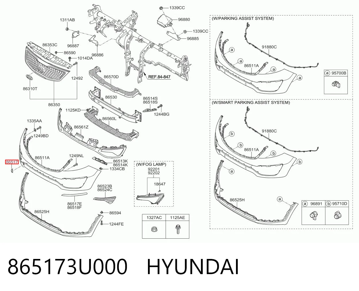 865173U000 Hyundai/Kia