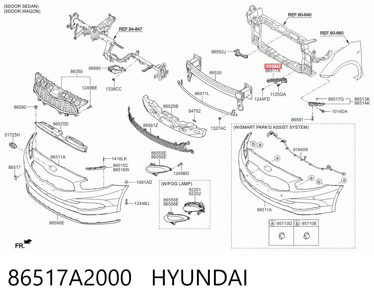 86517A2000 Hyundai/Kia