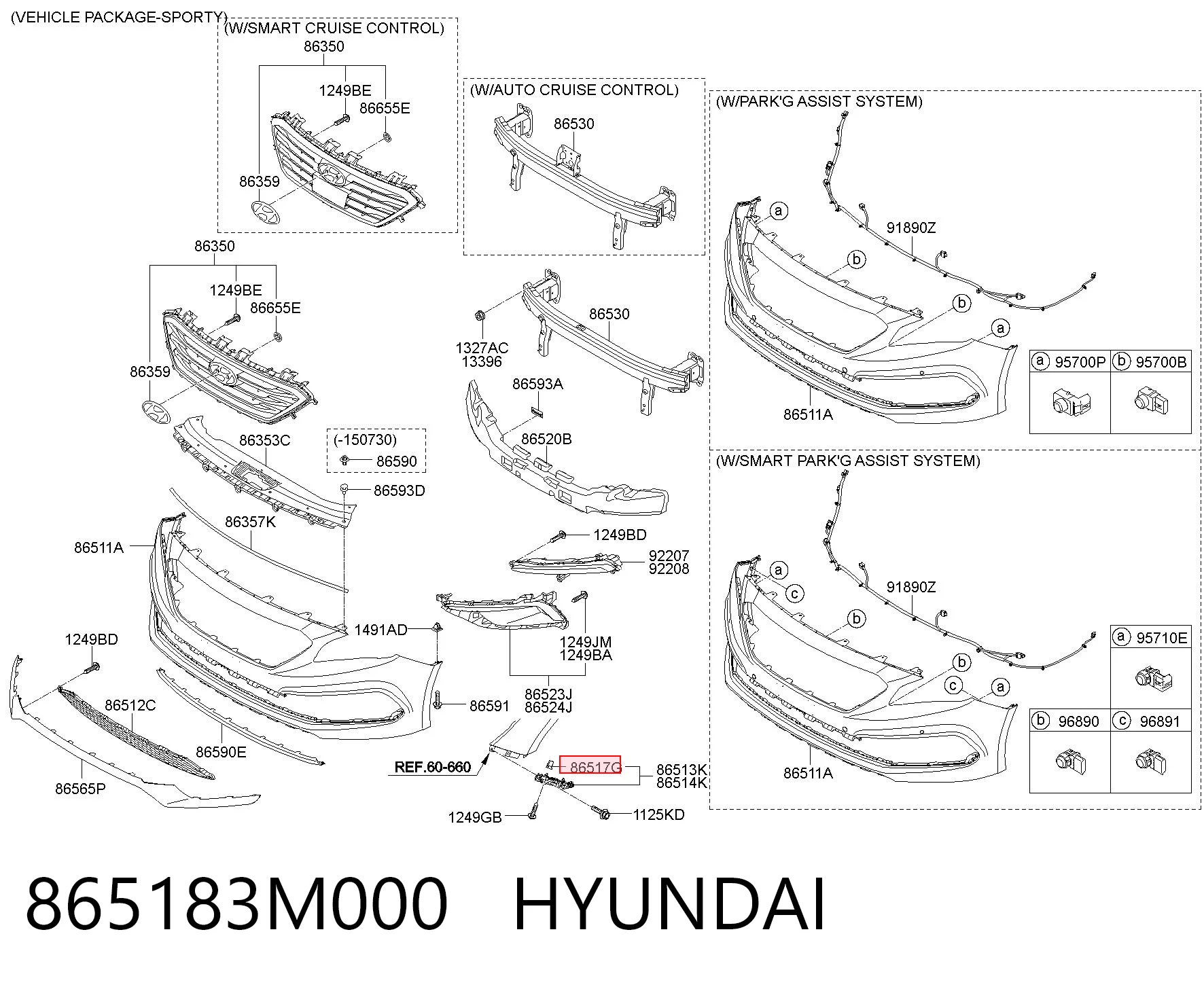 865183M000 Hyundai/Kia 