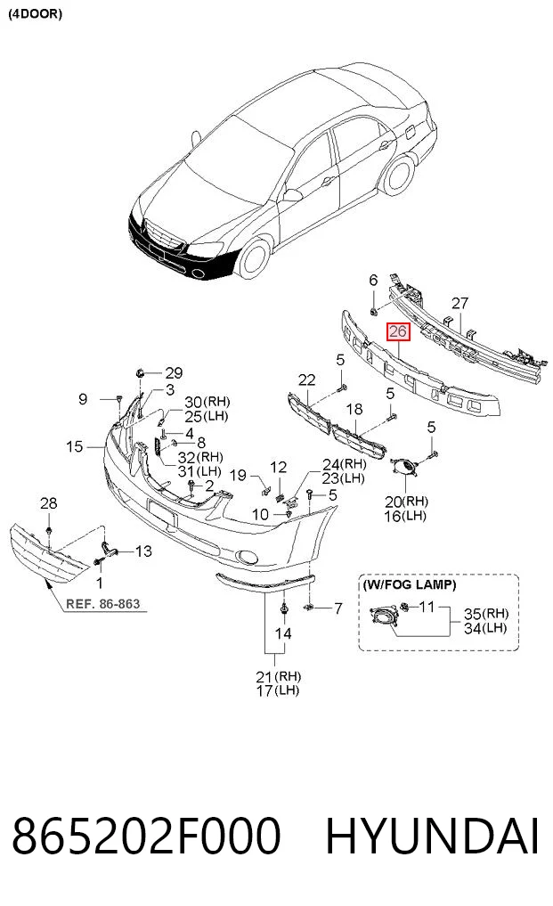 865202F000 Hyundai/Kia