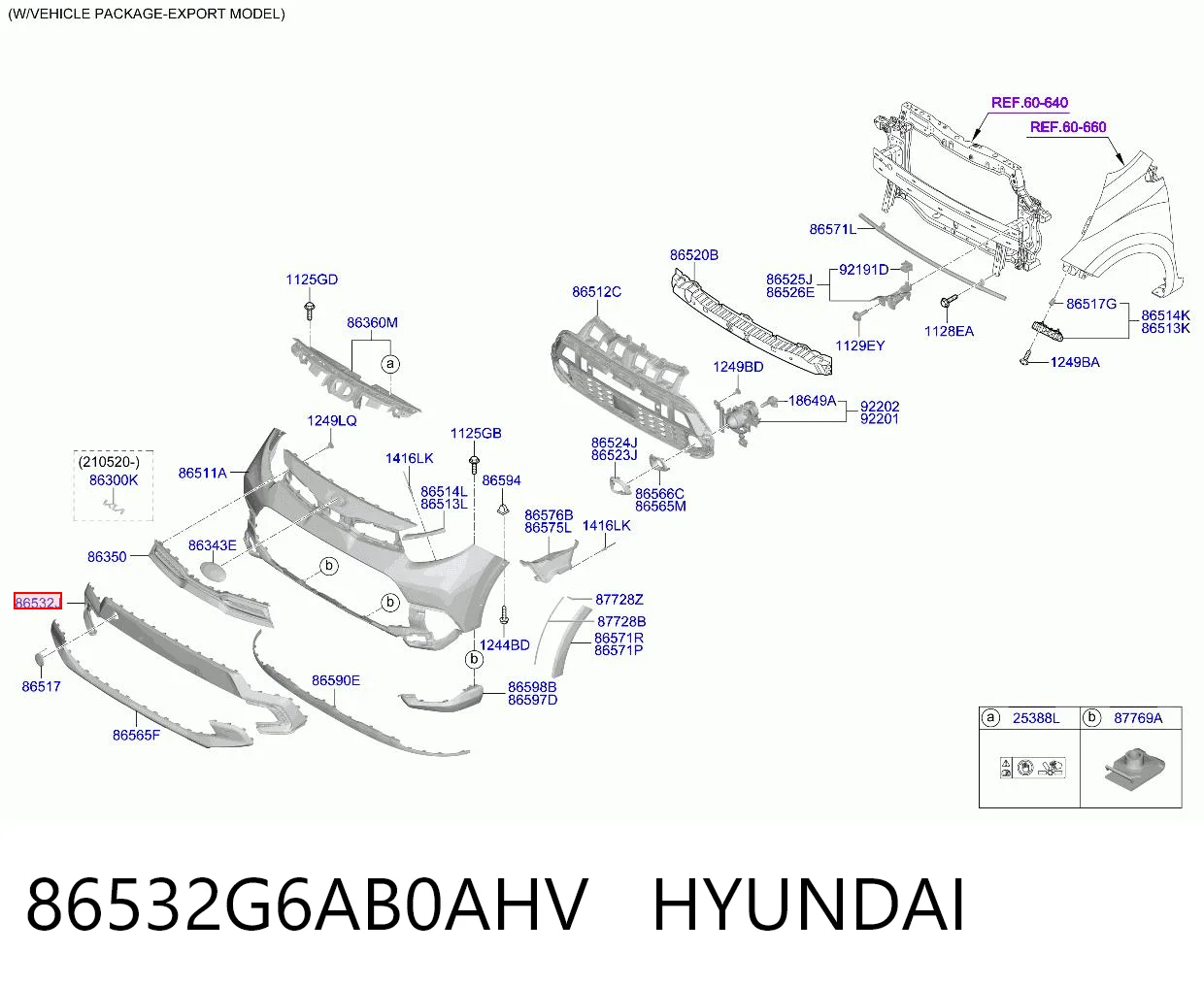 86532G6AB0AHV Hyundai/Kia