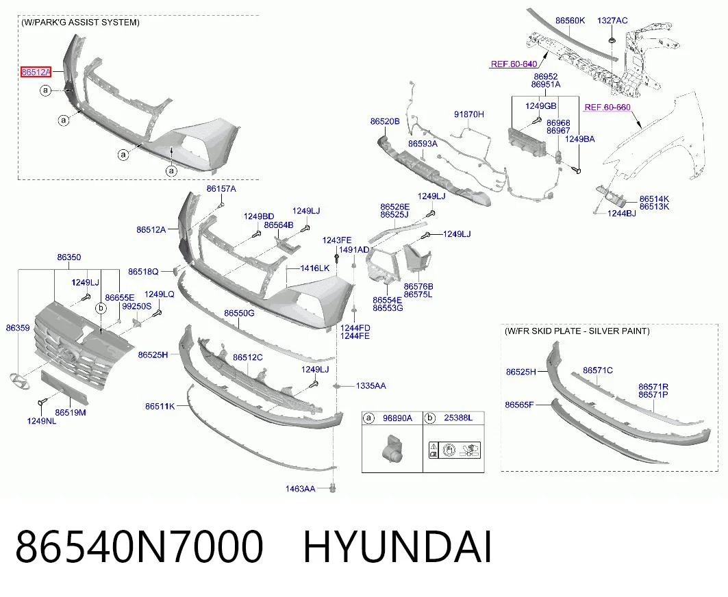 86540N7000 Hyundai/Kia