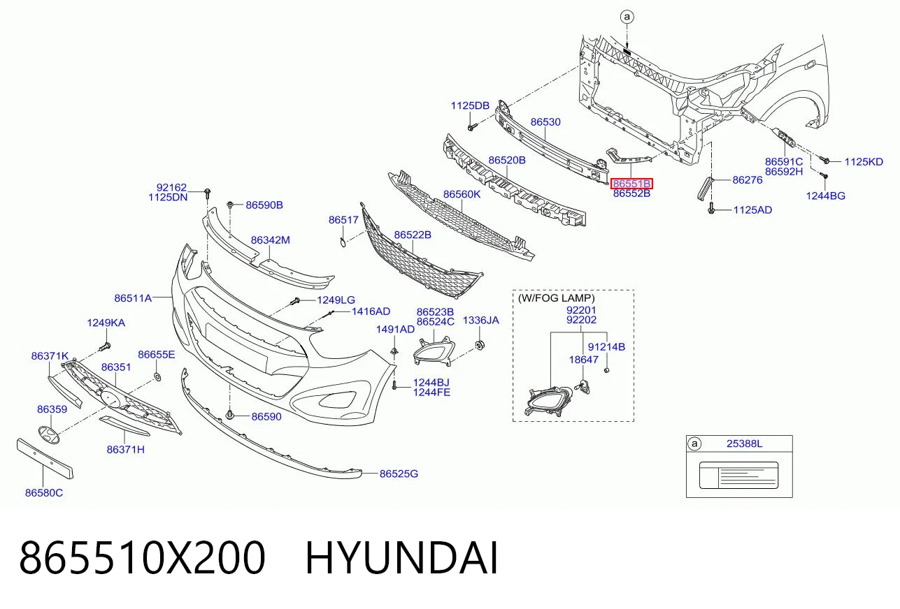 865510X200 Hyundai/Kia
