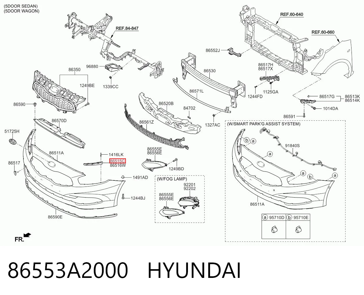 86553A2000 Hyundai/Kia