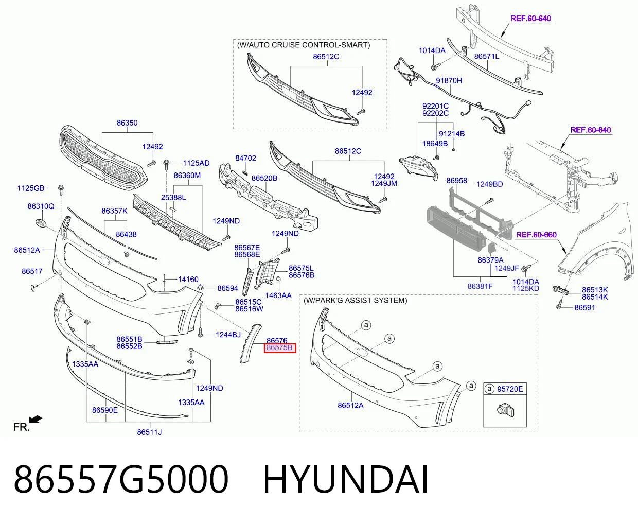86557G5000 Hyundai/Kia