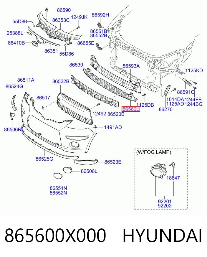 865600X000 Hyundai/Kia