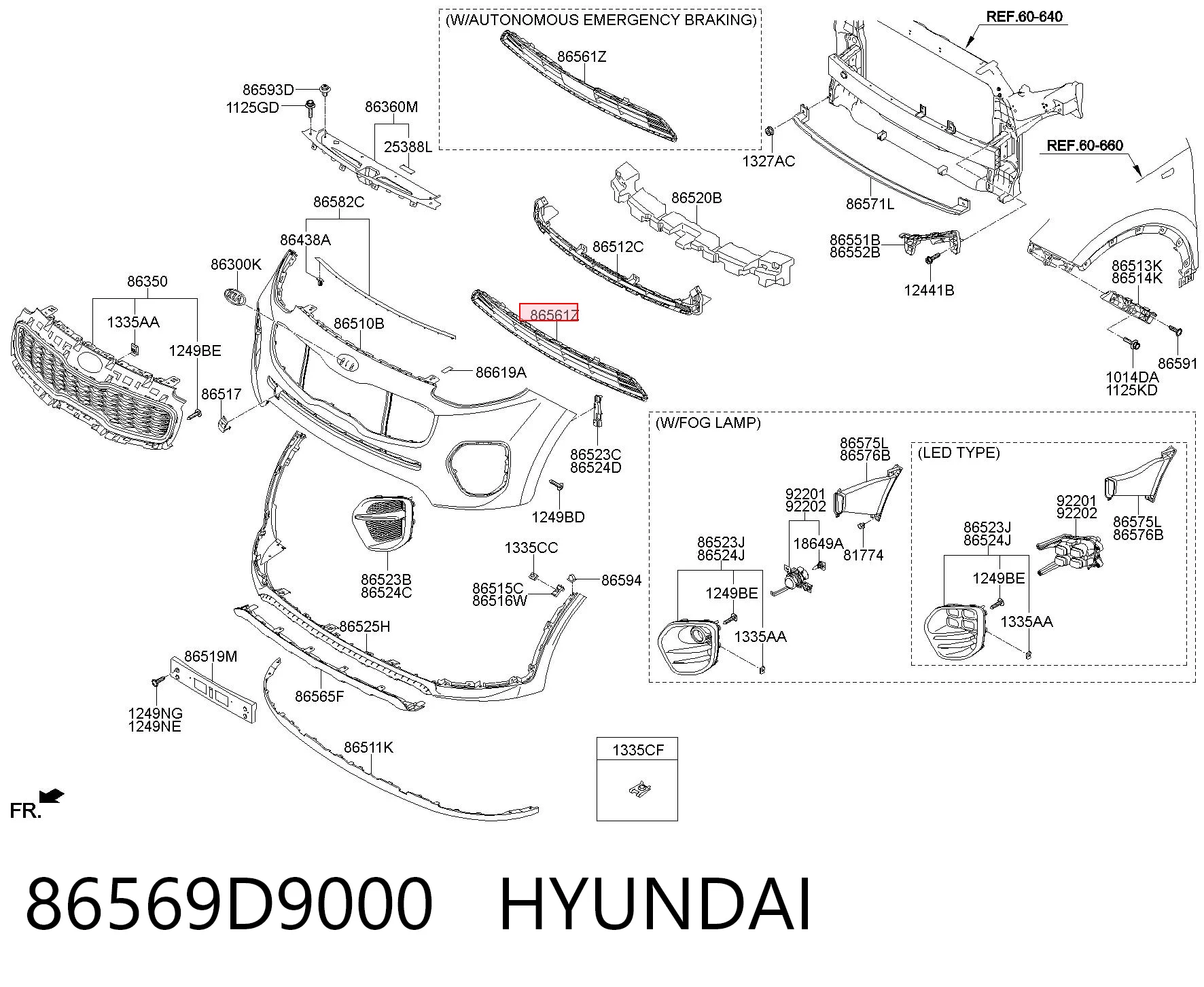 86569D9000 Hyundai/Kia