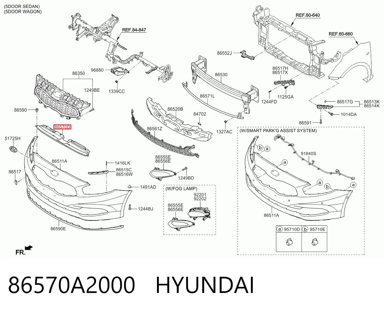 86570A2000 Hyundai/Kia