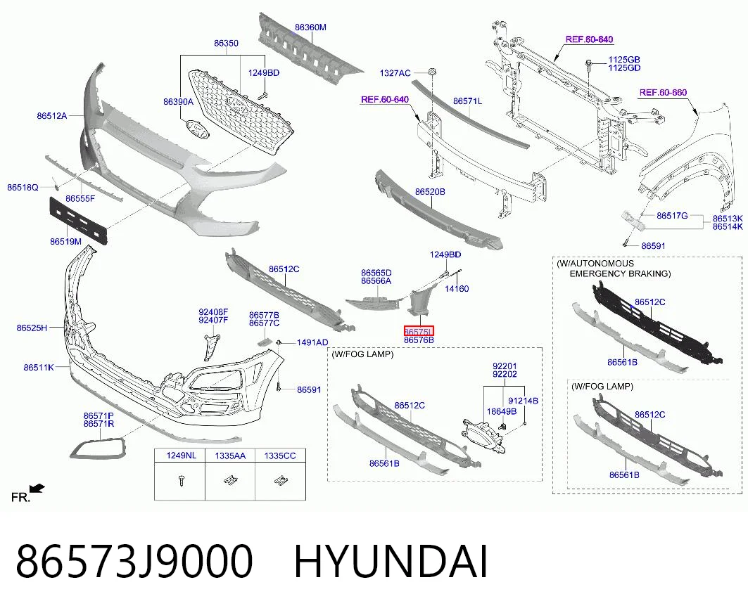 86573J9000 Hyundai/Kia