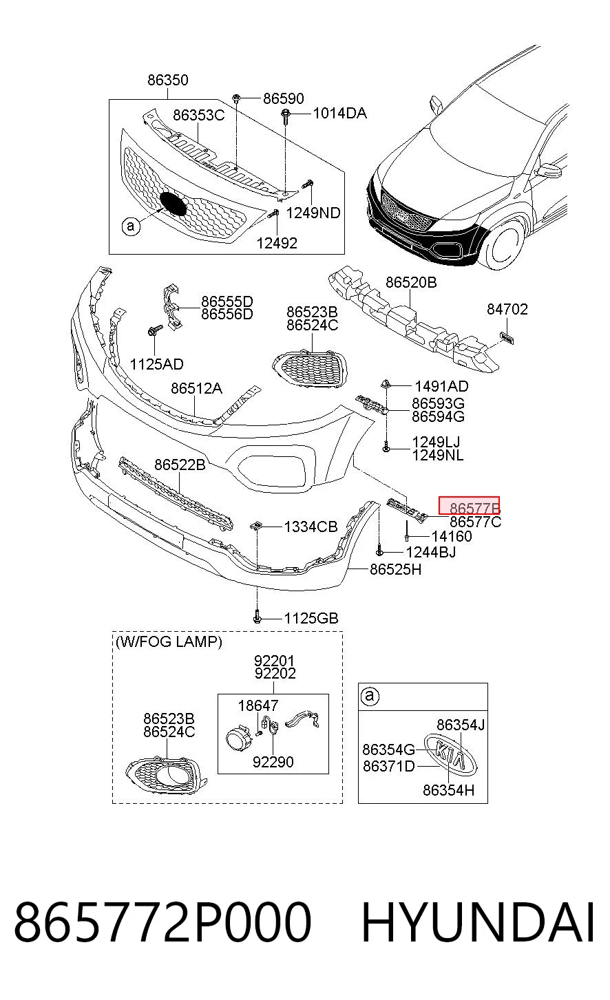 865772P000 Hyundai/Kia