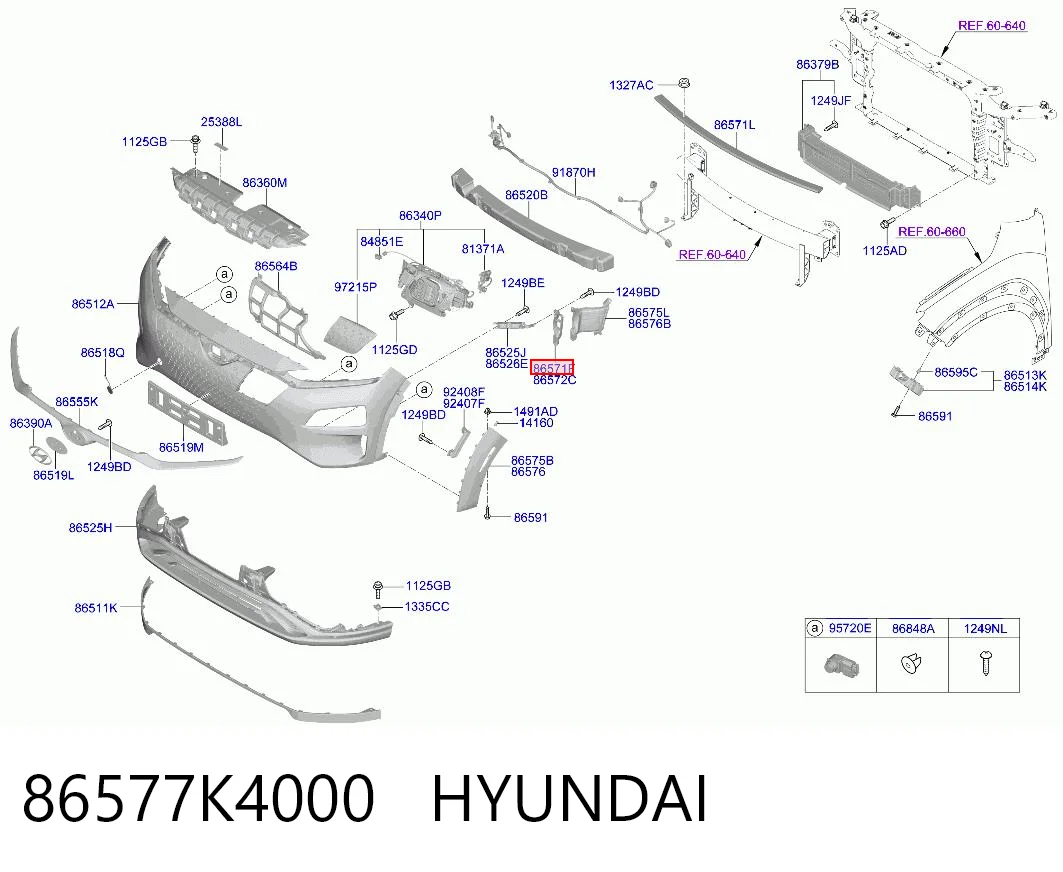86577K4000 Hyundai/Kia
