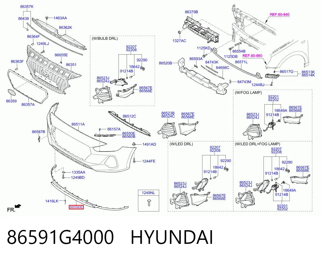 86591G4000 Hyundai/Kia