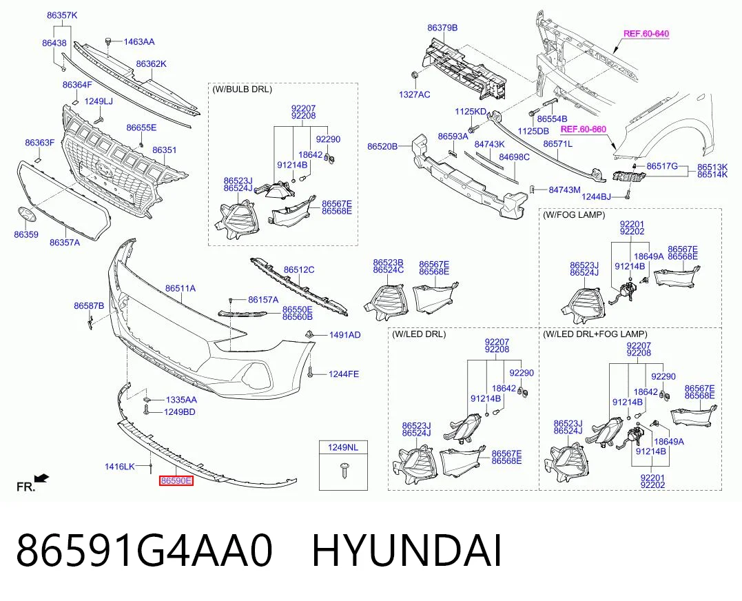 86591G4AA0 Hyundai/Kia