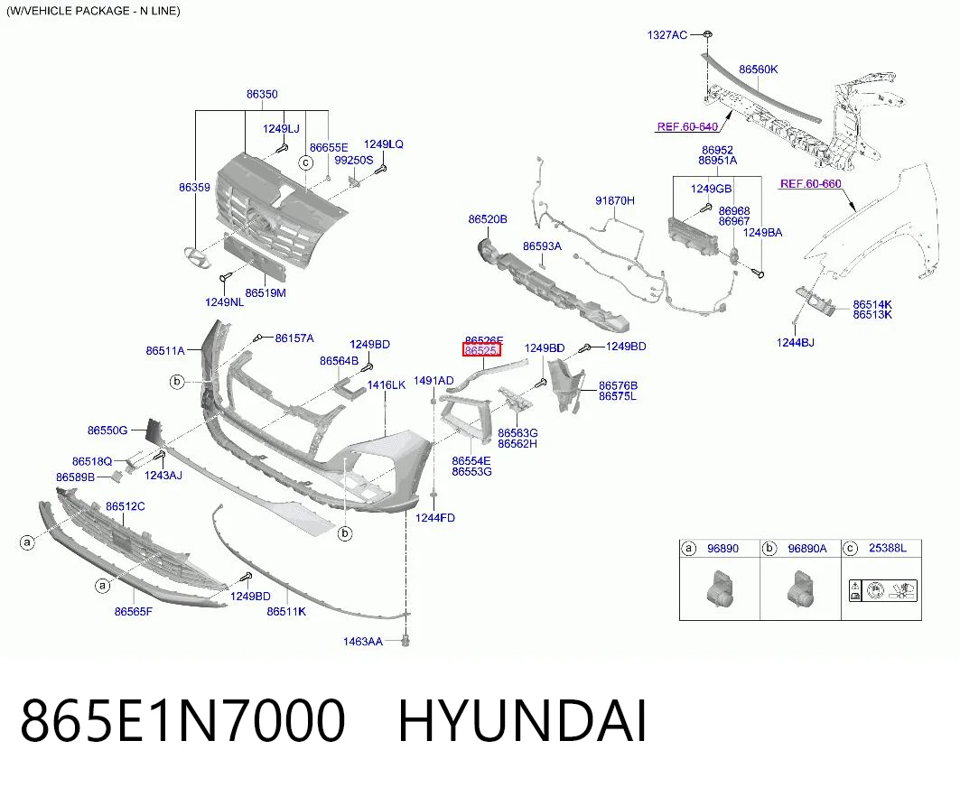 865E1N7000 Hyundai/Kia