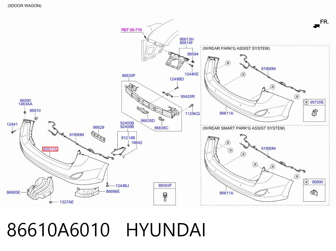 86610A6010 Hyundai/Kia