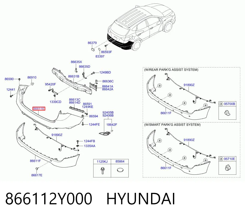 866112Y000 Hyundai/Kia