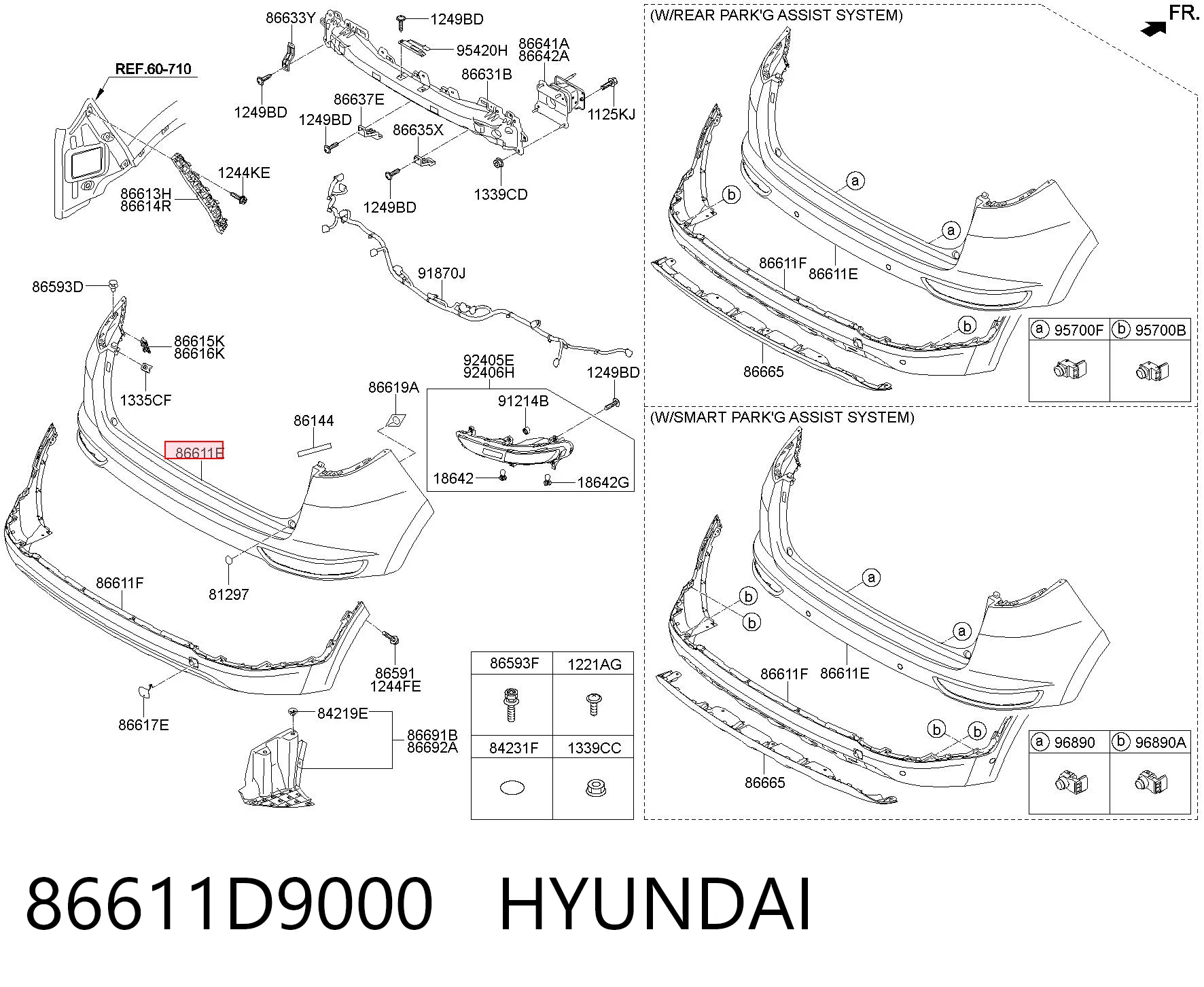 86611D9000 Hyundai/Kia