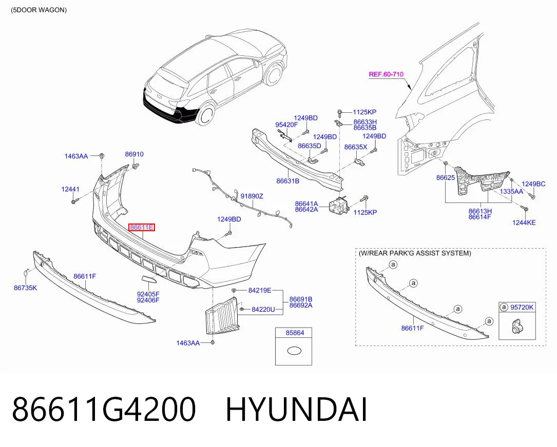 86611G4200 Hyundai/Kia