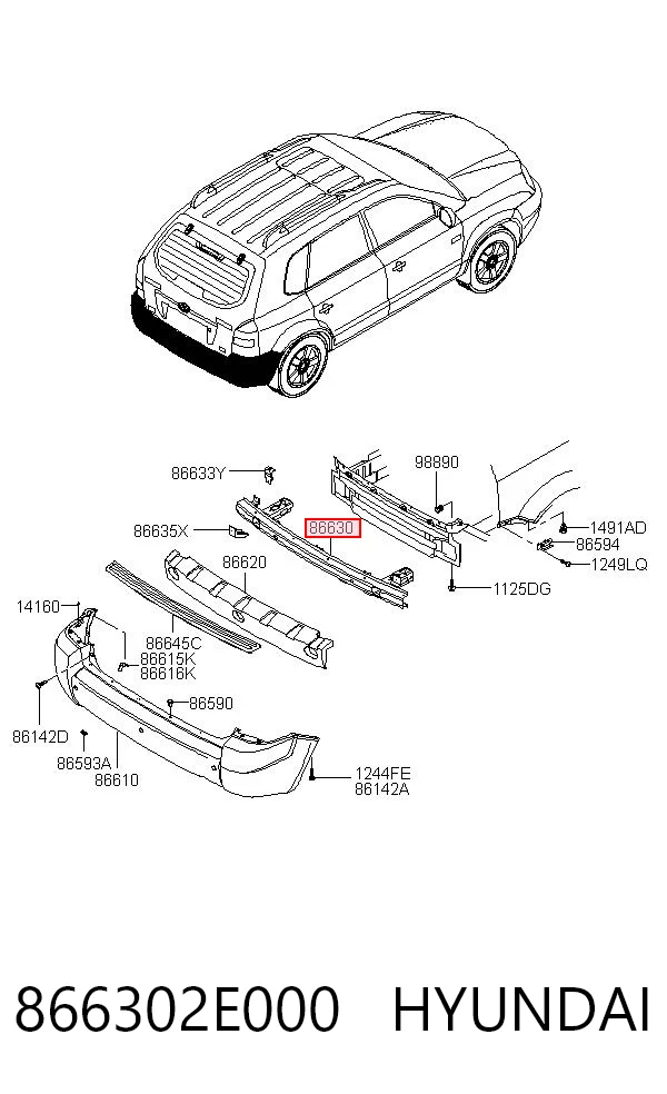 866302E000 Hyundai/Kia
