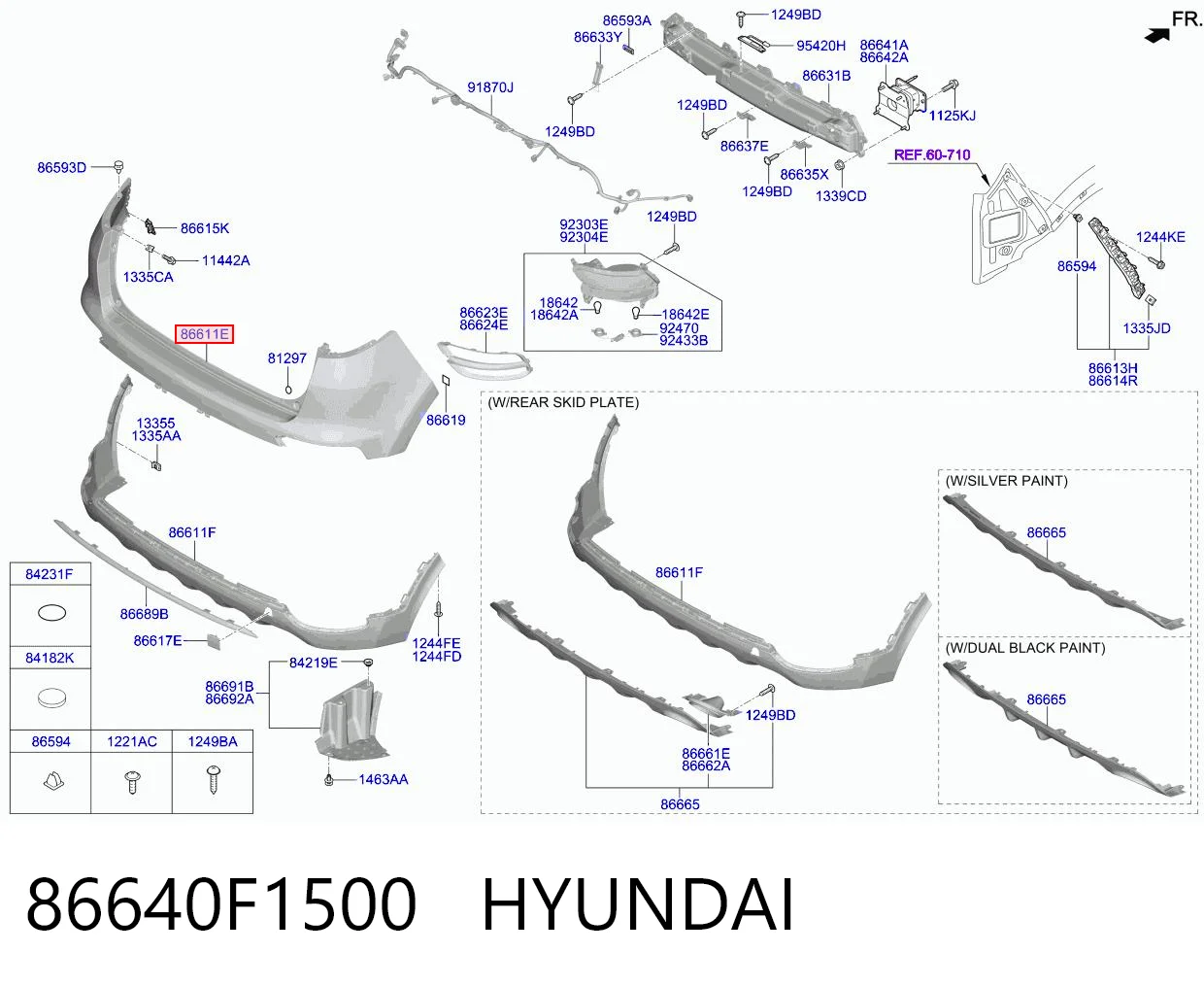 86640F1500 Hyundai/Kia