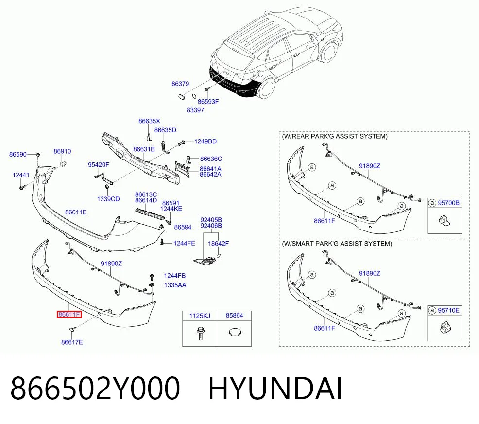 866502Y000 Hyundai/Kia