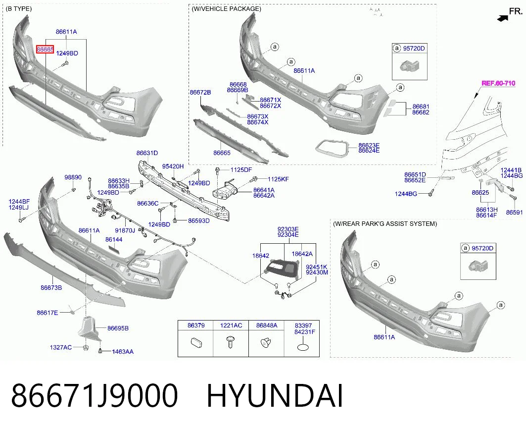 86671J9000 Hyundai/Kia